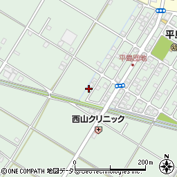 静岡県藤枝市平島554-5周辺の地図