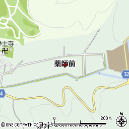 愛知県幸田町（額田郡）大草（薬師前）周辺の地図