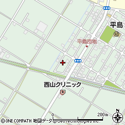 静岡県藤枝市平島554-11周辺の地図