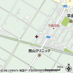 静岡県藤枝市平島554-6周辺の地図