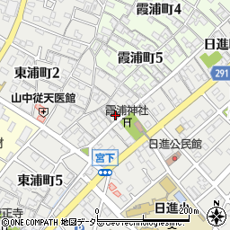 愛知県碧南市東浦町3丁目66周辺の地図