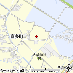 兵庫県小野市喜多町184周辺の地図