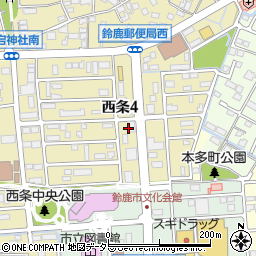 北伊勢上野信用金庫加佐登支店周辺の地図