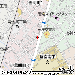 入江美容室周辺の地図