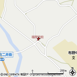 広島県三次市布野町上布野1732周辺の地図