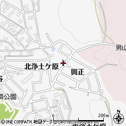 京都府八幡市橋本興正14周辺の地図