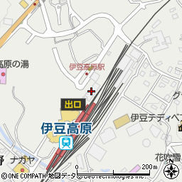 伊豆急コミュニティー　保険課周辺の地図