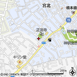 コインランドリー宇治弐番店周辺の地図