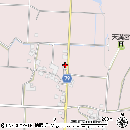 兵庫県加西市桑原田町241-1周辺の地図