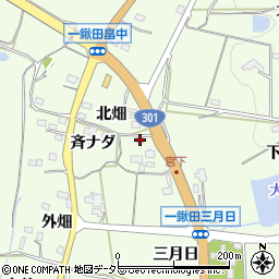 愛知県新城市一鍬田斉ナダ46周辺の地図