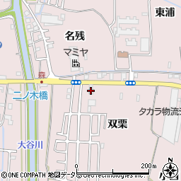 京都府八幡市八幡双栗10周辺の地図