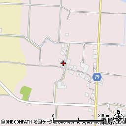 兵庫県加西市桑原田町225周辺の地図