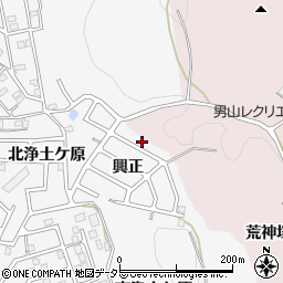京都府八幡市橋本興正7周辺の地図