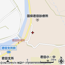 広島県三次市君田町東入君717周辺の地図