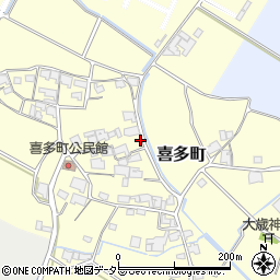 兵庫県小野市喜多町390周辺の地図