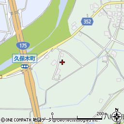 兵庫県小野市久保木町1185周辺の地図