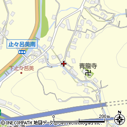 大阪府箕面市下止々呂美851周辺の地図