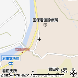 広島県三次市君田町東入君716周辺の地図