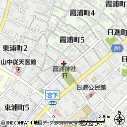 愛知県碧南市東浦町3丁目27周辺の地図