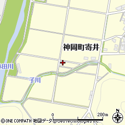 兵庫県たつの市神岡町寄井1082周辺の地図