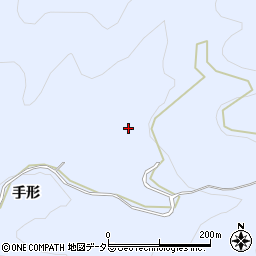 愛知県豊川市萩町手形周辺の地図