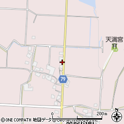 兵庫県加西市桑原田町243-1周辺の地図