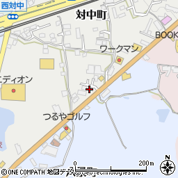 兵庫県三田市対中町12周辺の地図