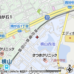 兵庫県三田市横山町5周辺の地図