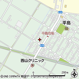 静岡県藤枝市平島572-21周辺の地図