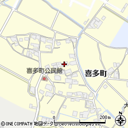 兵庫県小野市喜多町412周辺の地図