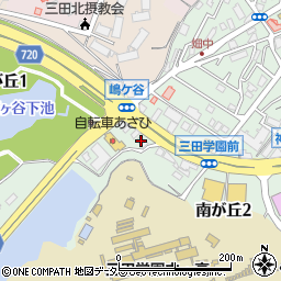 三田シュガー動物病院周辺の地図