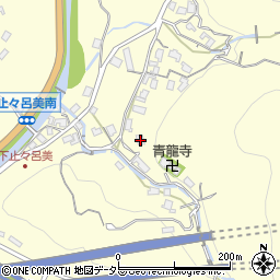 大阪府箕面市下止々呂美846周辺の地図