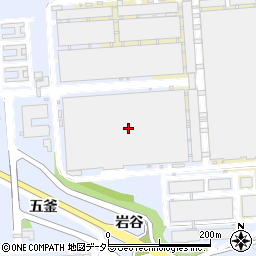 愛知県西尾市下羽角町住崎周辺の地図