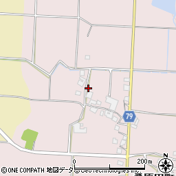 兵庫県加西市桑原田町205周辺の地図