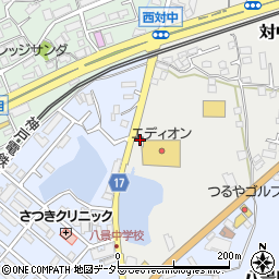 兵庫県三田市対中町19周辺の地図