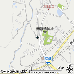 兵庫県宝塚市切畑芋生根東周辺の地図