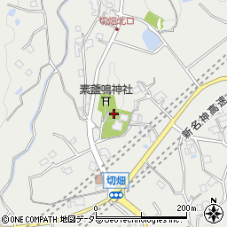 兵庫県宝塚市切畑堂山周辺の地図