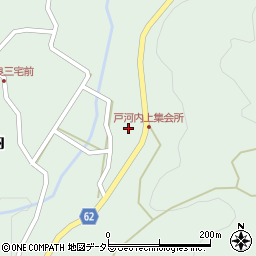 広島県三次市布野町戸河内125周辺の地図