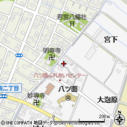 愛知県西尾市戸ケ崎町豊美90周辺の地図