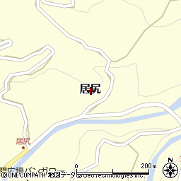 静岡県掛川市居尻周辺の地図