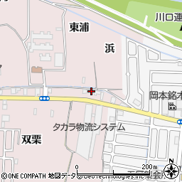 京都府八幡市八幡双栗28-4周辺の地図