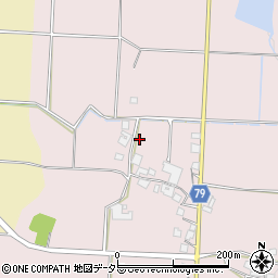 兵庫県加西市桑原田町204周辺の地図