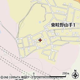 北摂台東方団地自治会館周辺の地図