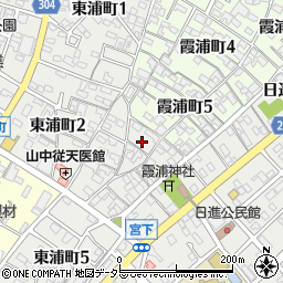 愛知県碧南市東浦町3丁目10周辺の地図