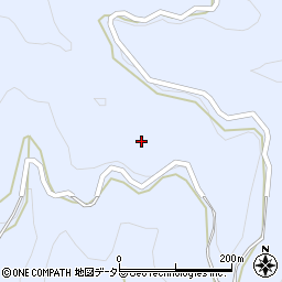 愛知県豊川市萩町奥猿田周辺の地図