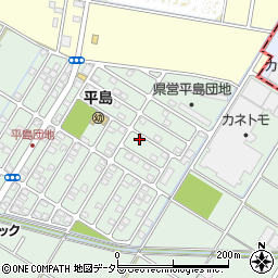静岡県藤枝市平島665-23周辺の地図