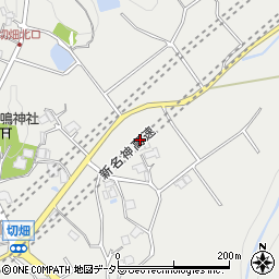 兵庫県宝塚市切畑センハク周辺の地図