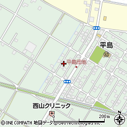 静岡県藤枝市平島572周辺の地図