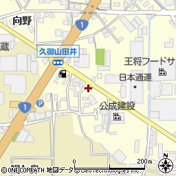 くるっとパーク田井西荒見駐車場周辺の地図