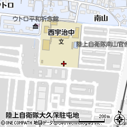 京都府宇治市広野町岩ケ鼻周辺の地図